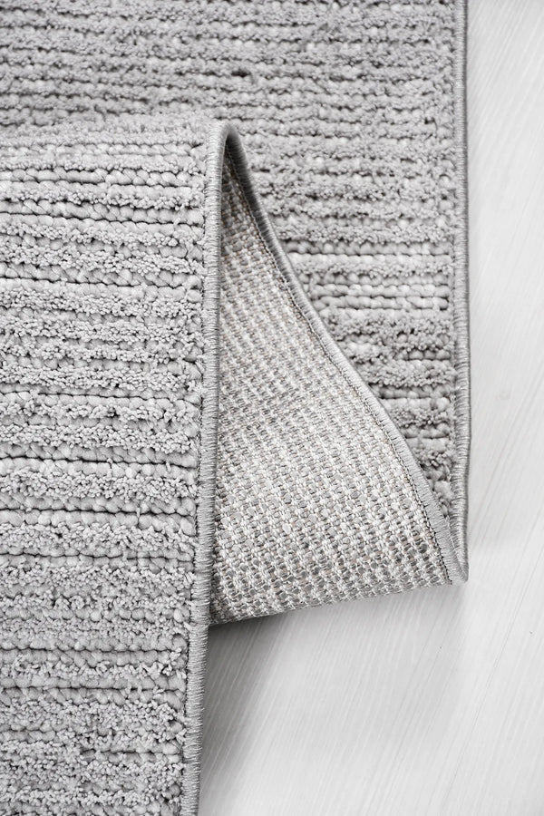 MARGİN-Gri- Özel Ölçü- Oturma Odası, Koridor, Yatak Odası Halısı- Robot Süpürgeye Uyumlu-Kolay Temizlenebilir- Uygun Fiyat