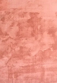 Tavşan Poly Peluş Halı - Rose -Yüksek Kalite-Ekstra Yumuşak - Kaymaz Özel Tabanlı - Özel Ölçü